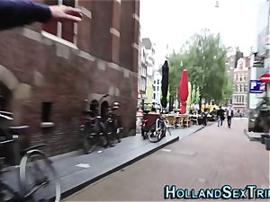 Dutch hooker gets spunked