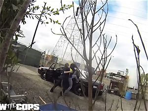 penetrate the Cops - insatiable cop squirts all over manhood